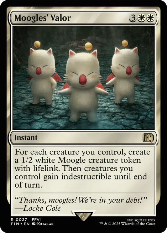 Moogles' Valor - FINAL FANTASY - R - 27