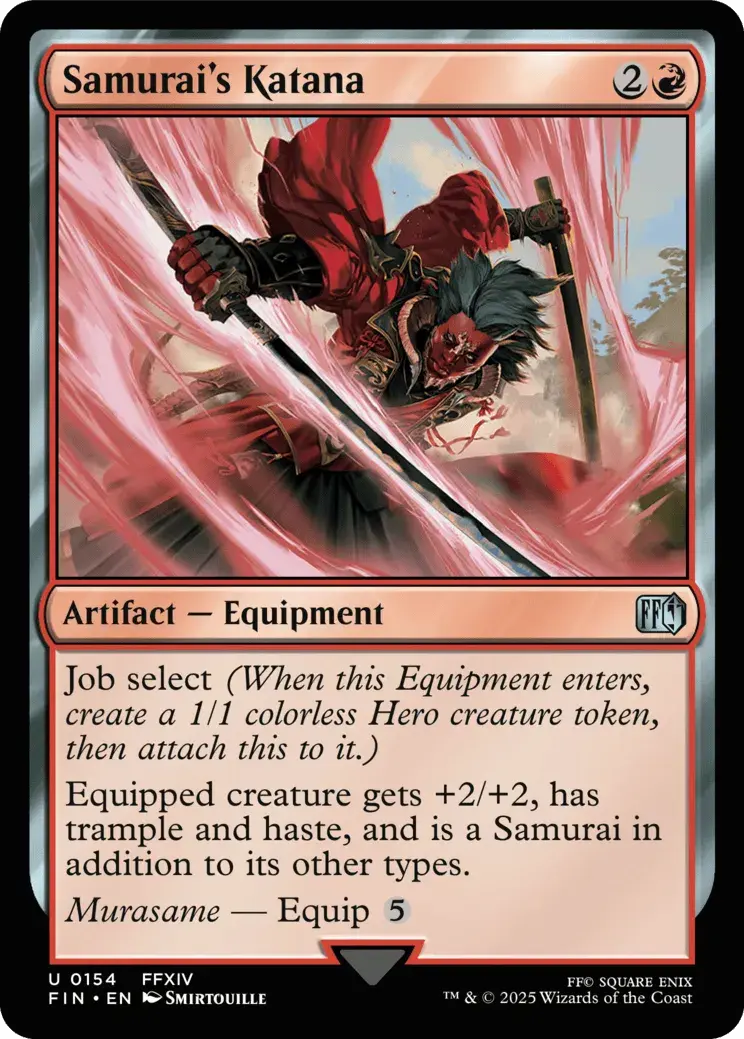 Samurai's Katana - FINAL FANTASY - U - 154