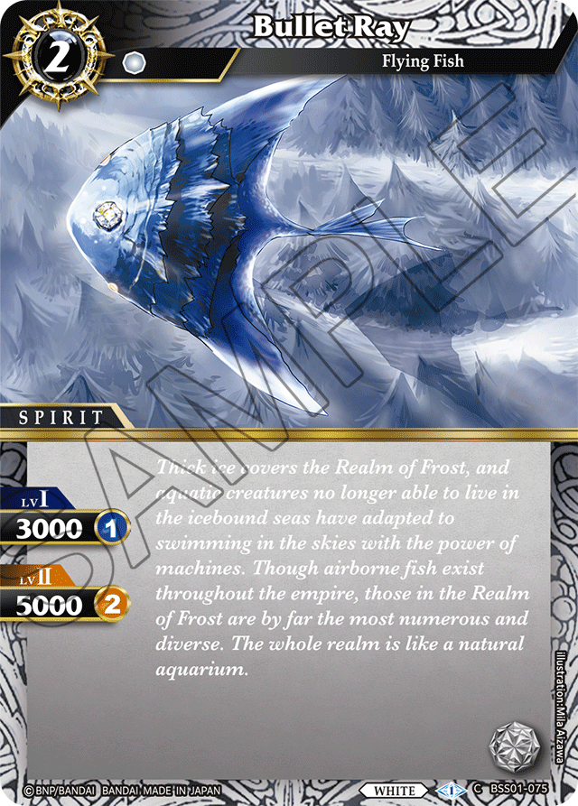 Bullet Ray - Dawn of History - Common - BSS01-075