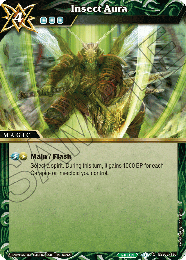 Insect Aura - False Gods - Common - BSS02-136