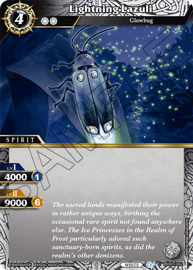 Lightning Lazuli - Aquatic Invaders - Common - BSS03-062