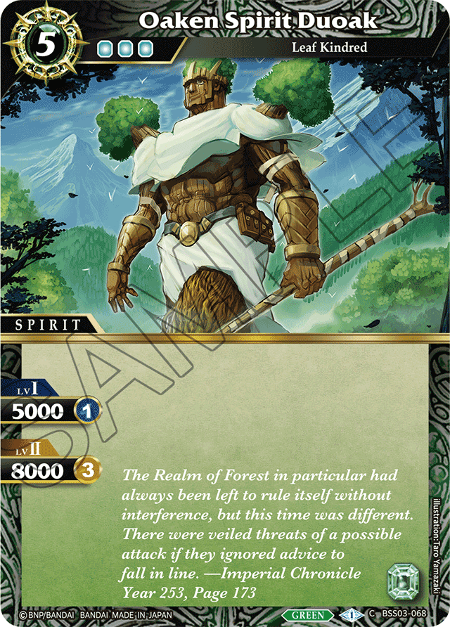 Oaken Spirit Duoak - Aquatic Invaders - Common - BSS03-068