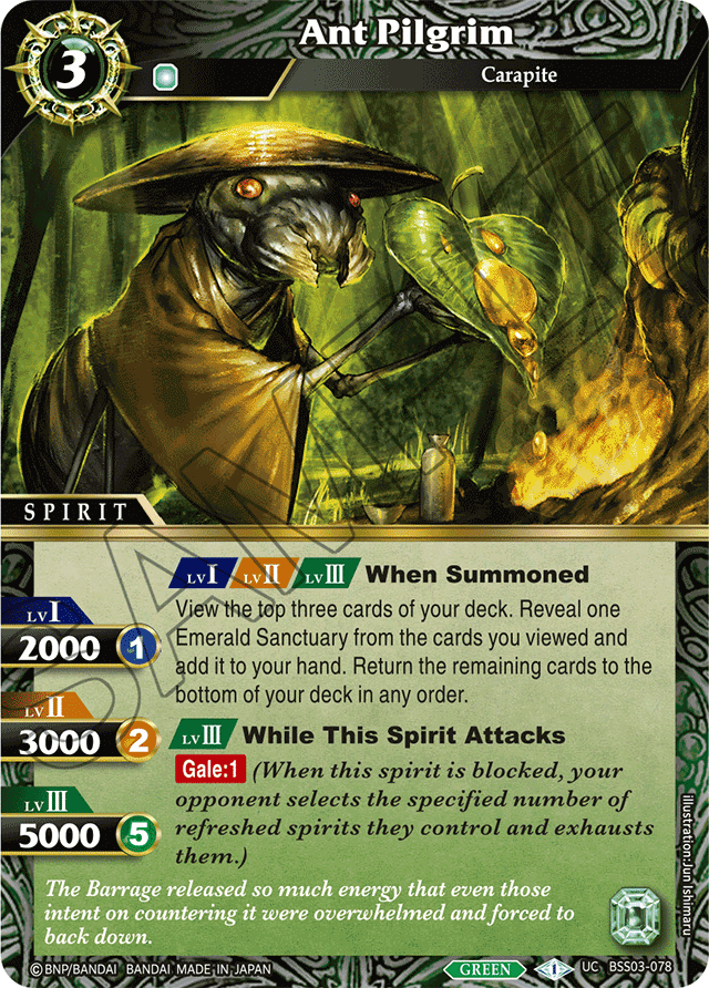 Ant Pilgrim - Aquatic Invaders - Uncommon - BSS03-078
