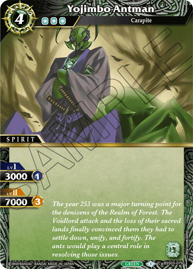 Yojimbo Antman - Aquatic Invaders - Common - BSS03-079