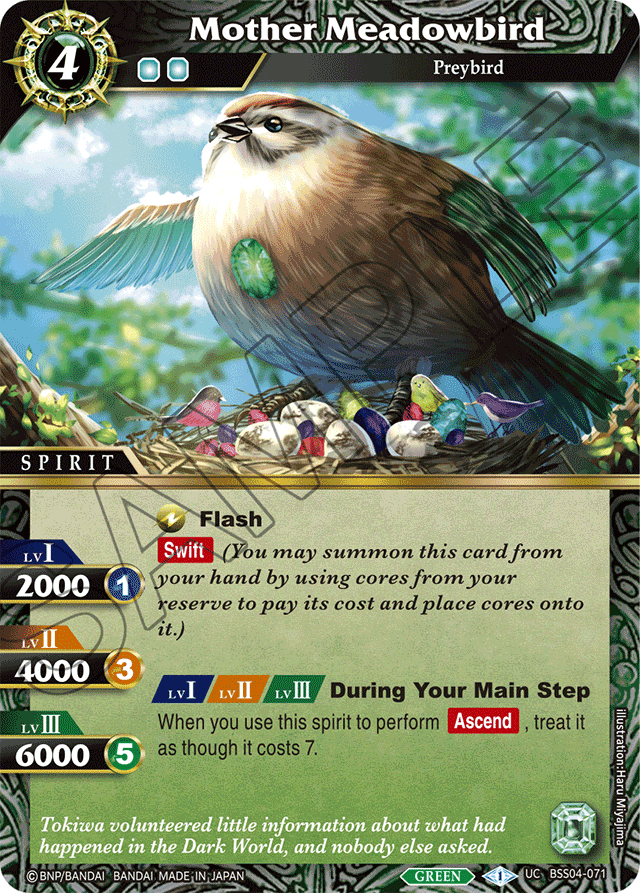 Mother Meadowbird - Savior of Chaos - Uncommon - BSS04-071