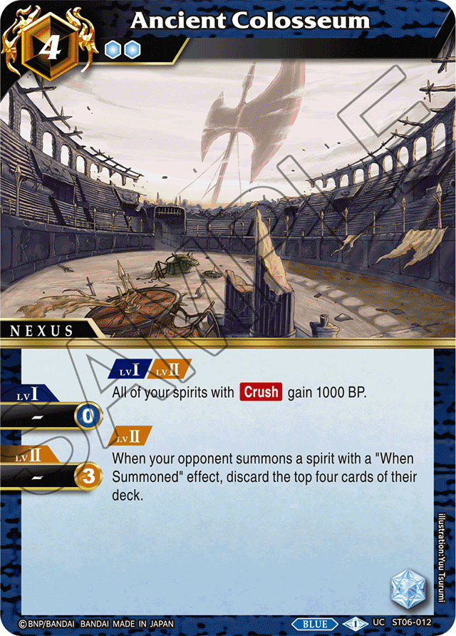 Ancient Colosseum - Starter Deck 06: Bodies of Steel - Uncommon - ST06-012