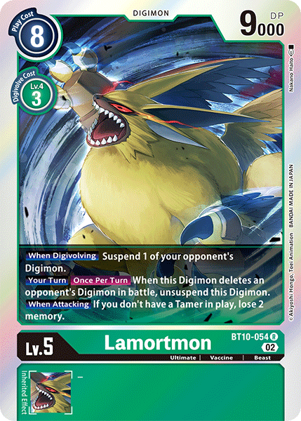 Lamortmon - Xros Encounter - Rare - BT10-054 R