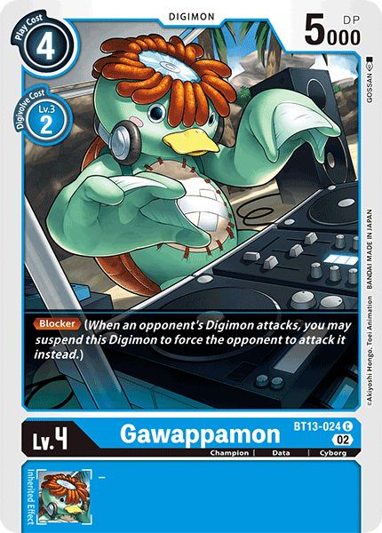 Gawappamon - Versus Royal Knight Booster - Common - BT13-024 C