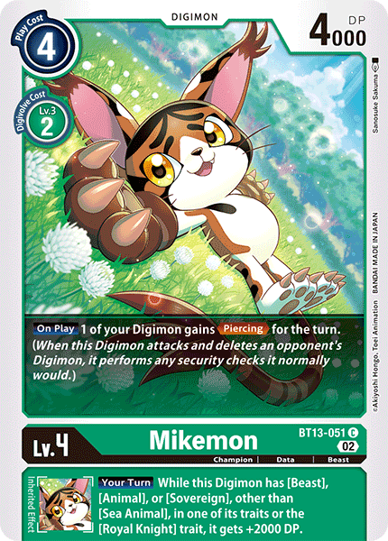 Mikemon - Versus Royal Knight Booster - Common - BT13-051 C