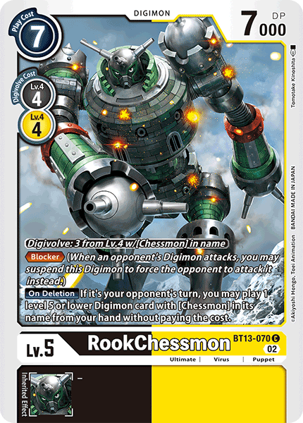 RookChessmon - Versus Royal Knight Booster - Common - BT13-070 C