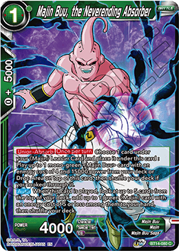 Majin Buu, the Neverending Absorber - Cross Spirits - Common - BT14-080