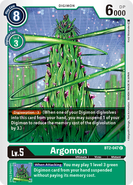 Argomon - BT2-047 - Release Special Booster - Common - BT2-047 C