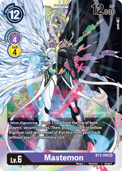 Mastemon - Release Special Booster - Super Rare - BT3-090 SR
