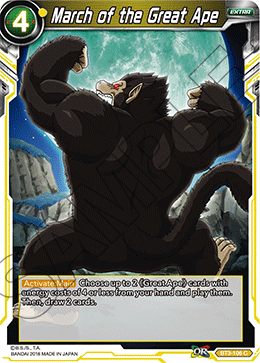 March of the Great Ape - Cross Worlds - Common - BT3-106