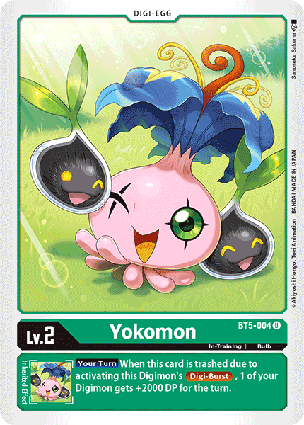 Yokomon - Battle of Omni - Uncommon - BT5-004 U
