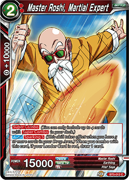 Master Roshi, Martial Expert - Miraculous Revival - Common - BT5-012