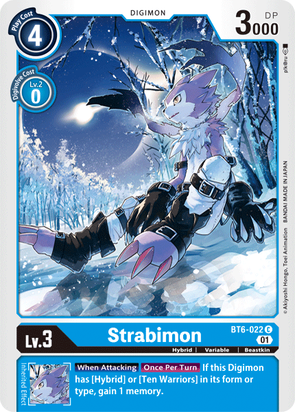 Strabimon - Double Diamond - Common - BT6-022 C