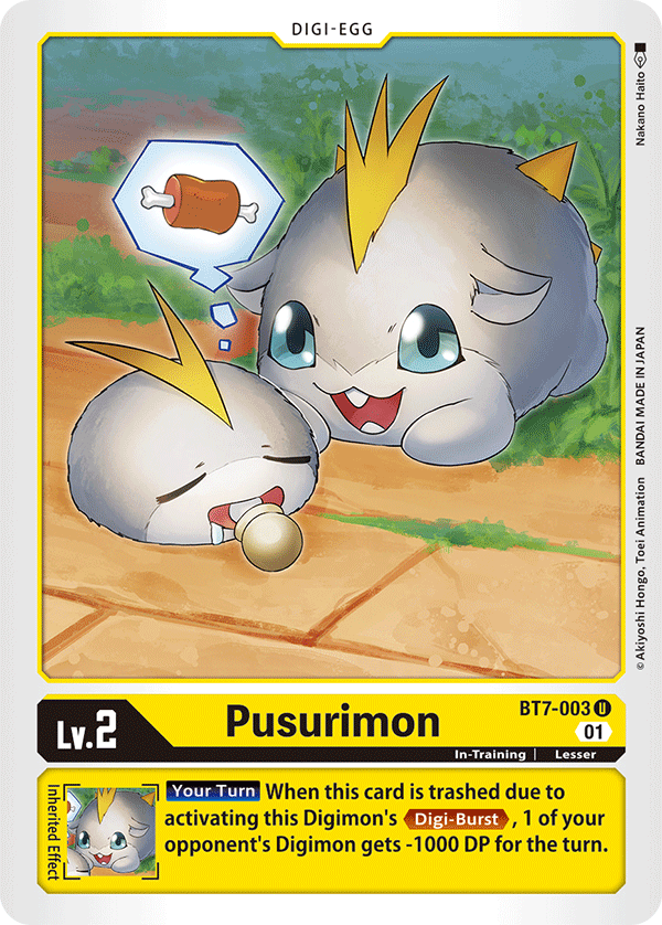 Pusurimon - Next Adventure - Uncommon - BT7-003 U
