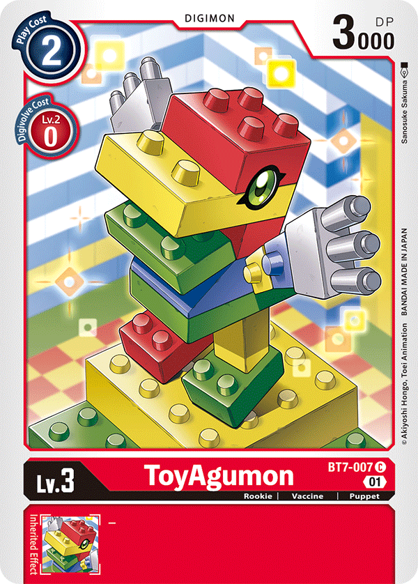 ToyAgumon - Next Adventure - Common - BT7-007 C