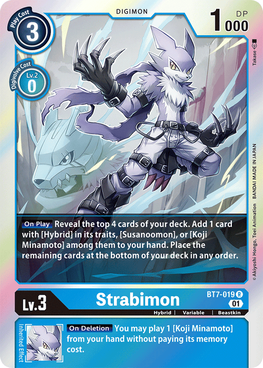 Strabimon - Next Adventure - Rare - BT7-019 R