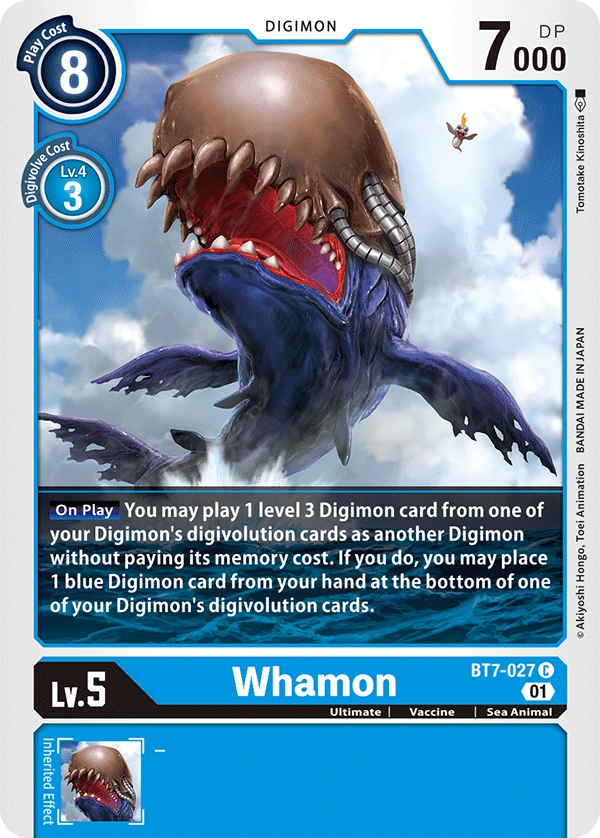Whamon - Next Adventure - Common - BT7-027 C