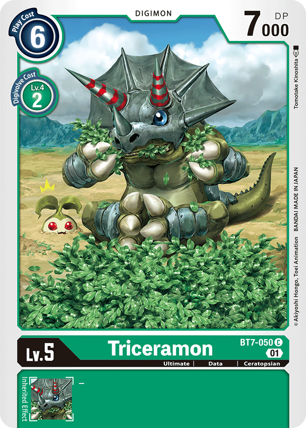 Triceramon - Next Adventure - Common - BT7-050 C