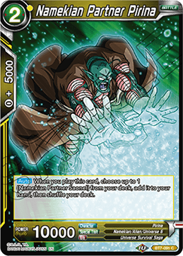 Namekian Partner Pirina - Assault of the Saiyans - Common - BT7-091