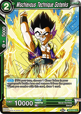 Mischievous Technique Gotenks - Malicious Machinations - Common - BT8-048