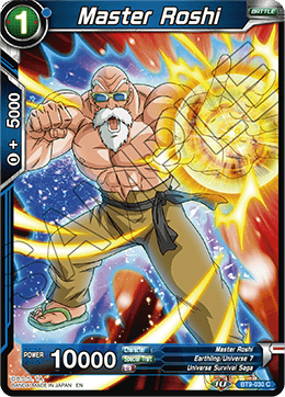 Master Roshi - Universal Onslaught - Common - BT9-030
