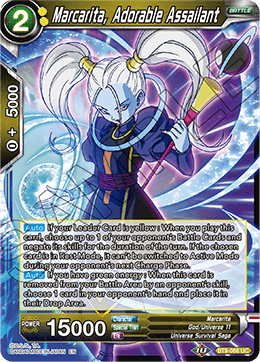 Marcarita, Adorable Assailant - Universal Onslaught - Uncommon - BT9-066