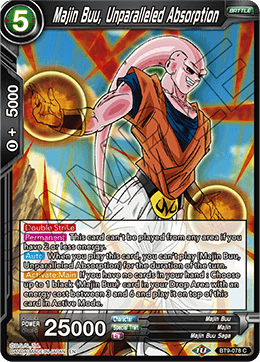 Majin Buu, Unparalleled Absorption - Universal Onslaught - Common - BT9-078