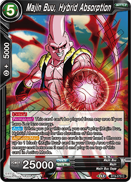 Majin Buu, Hybrid Absorption - Universal Onslaught - Common - BT9-079
