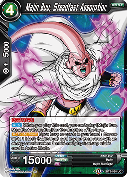Majin Buu, Steadfast Absorption - Universal Onslaught - Uncommon - BT9-080
