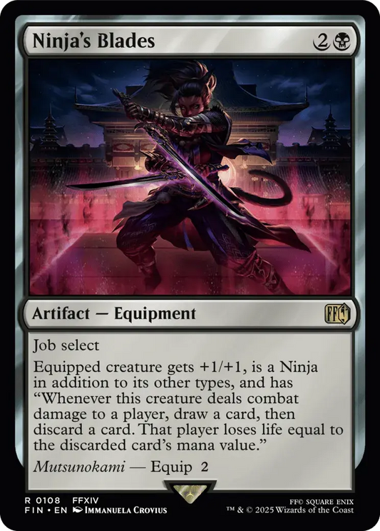 Ninja's Blades - FINAL FANTASY - R - 108