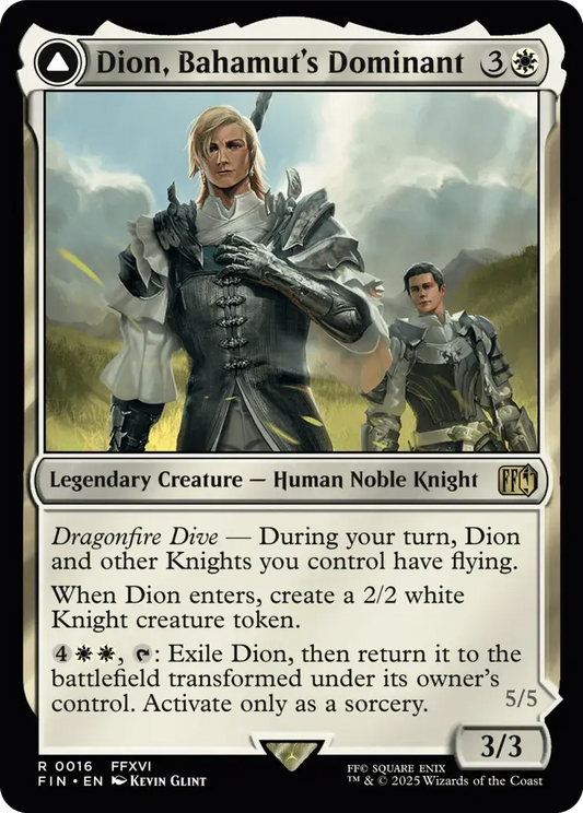 Dion, Bahamut's Dominant - FINAL FANTASY - R - 16