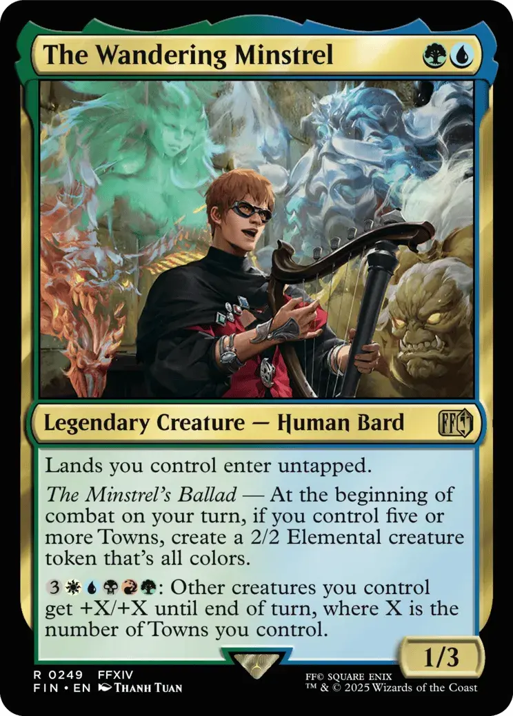 The Wandering Minstrel - FINAL FANTASY - R - 249