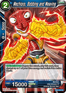 Mechiorp, Bobbing and Weaving (Reprint) - Battle Evolution Booster - Uncommon - DB2-054