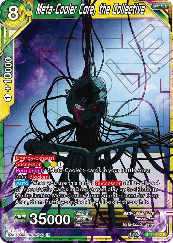 Meta-Cooler Core, the Collective - Ultimate Squad - Rare - BT17-142