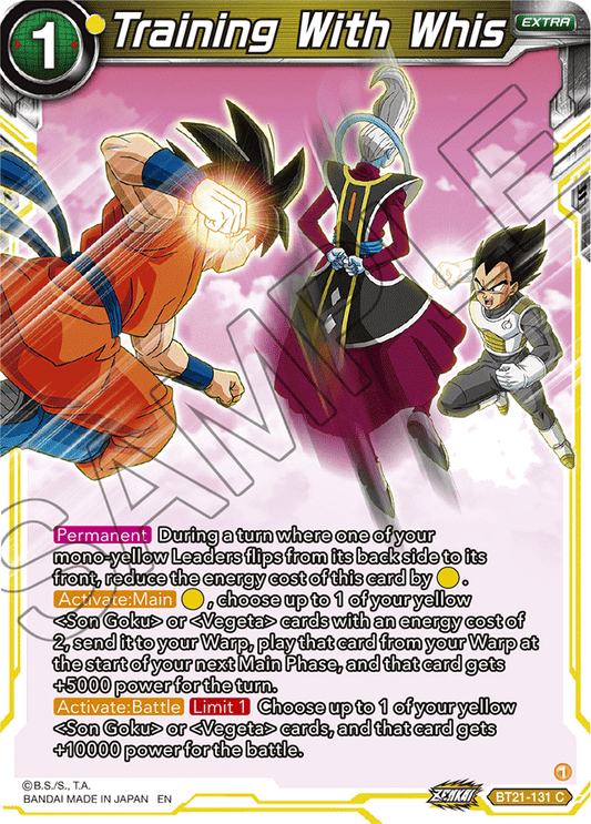Training With Whis - Wild Resurgence - Common - BT21-131