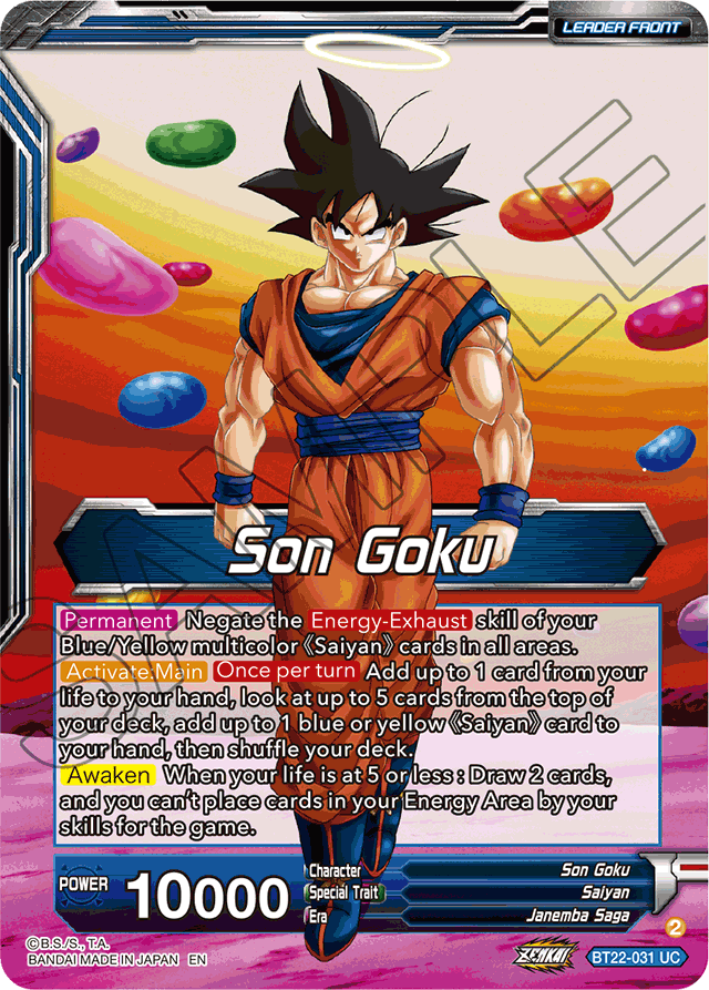 Son Goku // Son Goku & Vegeta, Tag Team in Hell - Critical Blow - Uncommon - BT22-031