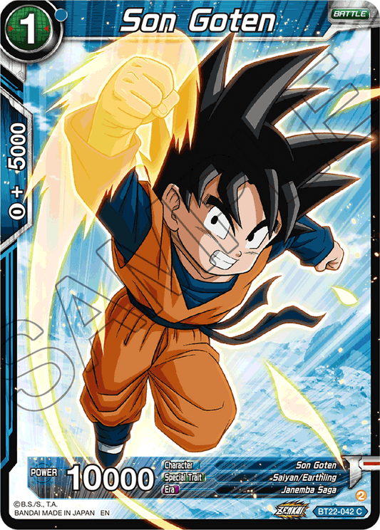 Son Goten - Critical Blow - Common - BT22-042