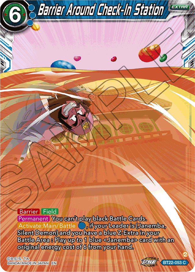 Barrier Around Check-In Station - Critical Blow - Common - BT22-053