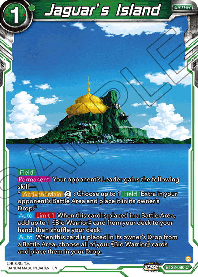 Jaguar's Island - Critical Blow - Common - BT22-080
