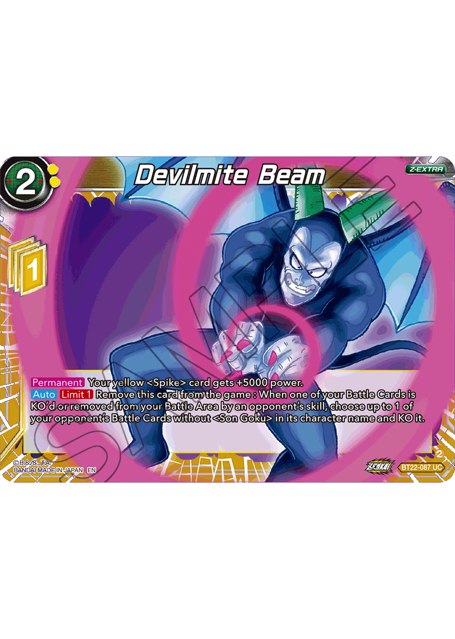 Devilmite Beam - Critical Blow - Uncommon - BT22-087