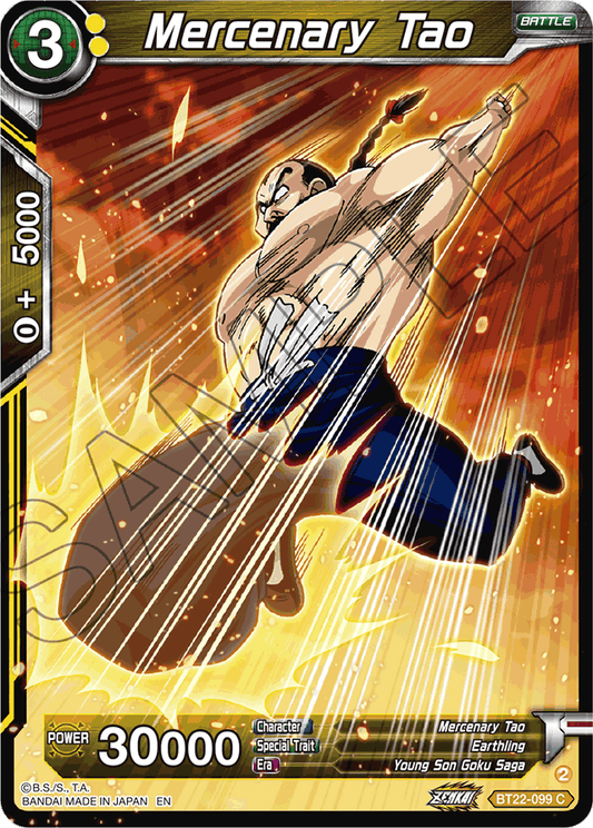 Mercenary Tao - Critical Blow - Common - BT22-099