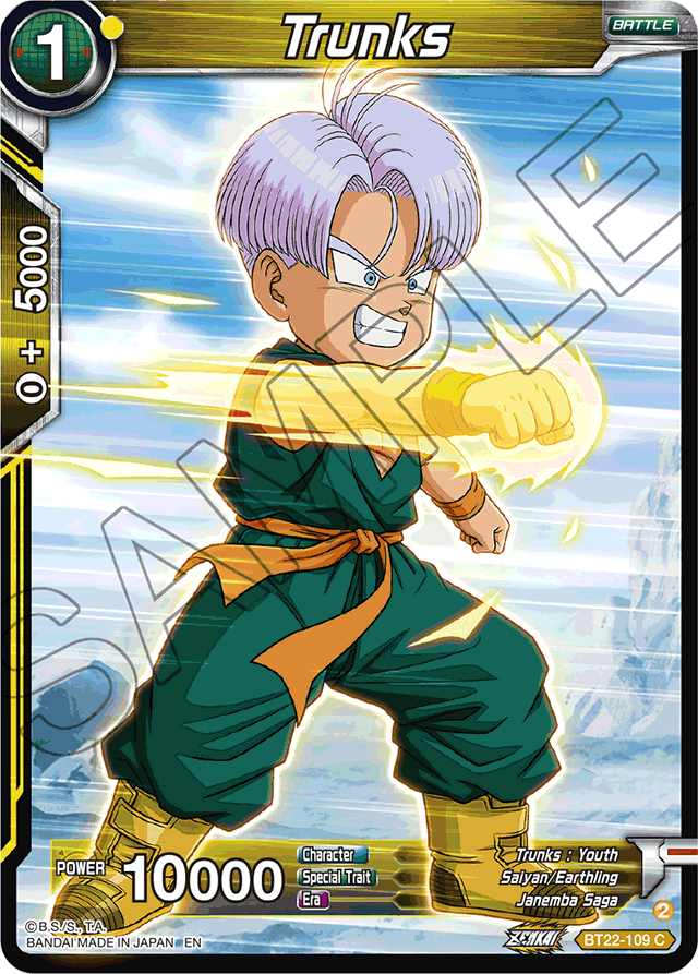 Trunks - Critical Blow - Common - BT22-109