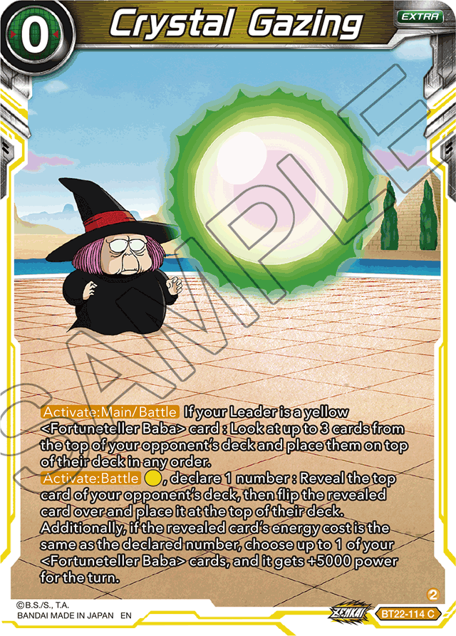 Crystal Gazing - Critical Blow - Common - BT22-114