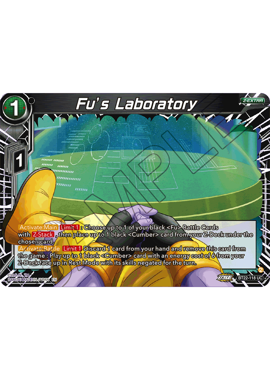 Fu's Laboratory - Critical Blow - Uncommon - BT22-118
