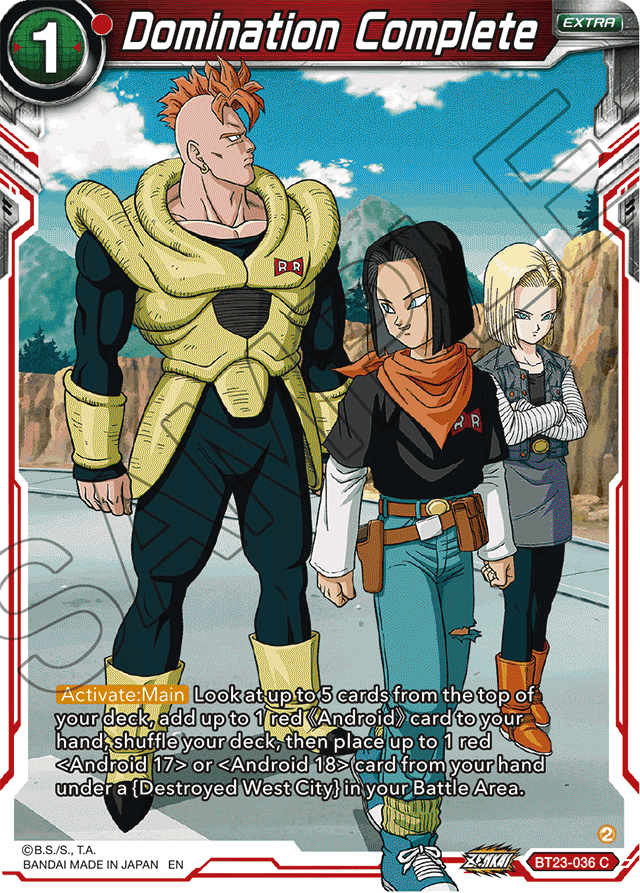 Domination Complete - Perfect Combination - Common - BT23-036