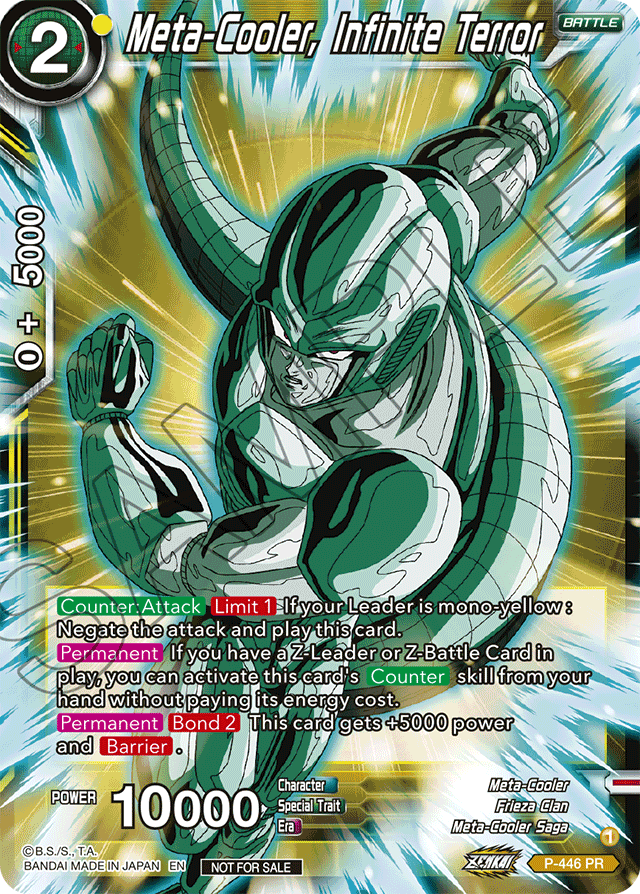 Meta-Cooler, Infinite Terror (Zenkai Series Tournament Pack Vol.2) - Tournament Promotion Cards - Promo - P-446
